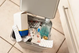 Recipiente unde se colecteaza deseuri farmaceutice